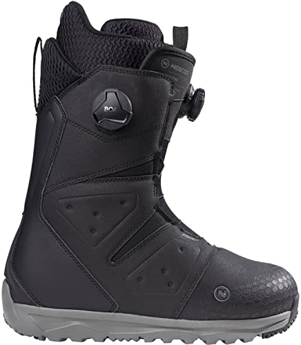 Nidecker Herren Snowboardstiefel, Schwarz, UK 8 / EU 42