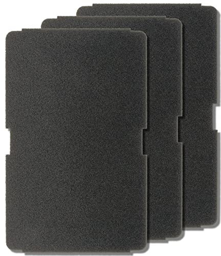 3er Set | Premium Schwammfilter Filtermatte Trockner Fein/Grob für Beko Grundig Blomberg 2964840100