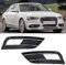 Auto Frontstoßstange Nebelscheinwerfer Kühlergrill für Audi A4 Quattro B8 B9 2013 2014 2015 2016-8KD807681B 8KD807682B Unterseite Nebelscheinwerfer Grill Außenteile