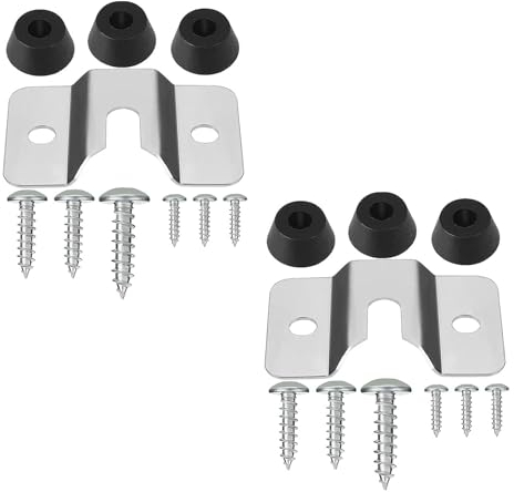 2 Sätze Dart Board Wandhalter, Dartscheibe Halterung, Wand Aufhängen Halterung Set, für Steeldartboards