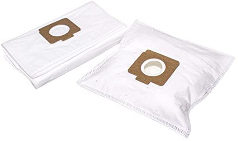 vhbw 10x Sacs remplacement pour Moulinex 9A82030, MO3927PA, MO3953PA pour aspirateur - microfibre non tissée, 28,5cm x 19cm blanc