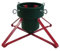 SWL Christmas Tree Stand – Heavy Duty Metal Base with Plastic Pot | Fits Trees Up to 1.7m Tall, Trunk Diameter up to 8.5cm | Secure, Stable Support for Real Trees | 0.9L Water Capacity (Small)