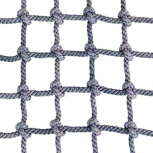 Kletternetz kinder outdoor Kletternetz for Kinder, schützendes Sicherheitsnetz, Outdoor-Schaukel-Baumhaus-Pflanzen-Kletternetz für Freiensport-Entwicklungstraining, Garten,Outdo ( Size : 4*5m(12.12*15