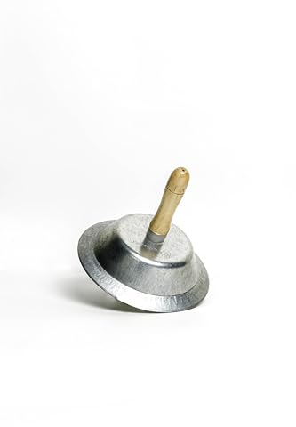 Cazoleta Redonda Quitar Gotele, Acero Galvanizado, 150 mm, Gotele al Temple, Plastificado, Plástico