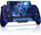 HASACOOL Switch Controller for Nintendo Switch/OLED, Handheld One-Piece Joycon Controllers with RGB Lights, TURBO, Vibration, Back Button