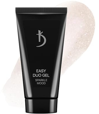 K Professional Acryl Gel 30 ml - Polygel Nagel, Aufbaugel Acrylgel für Nägel UV LED - Easy Duo Poly Gel Sparkle Mood 14