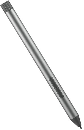 Penna digitale 3 compatibile con Lenovo Digital Pen 3, compatibile con Lenovo YogaBook 9 II, Yoga 6/7/9, IdeaPad Flex 5, ThinkBook, 4096 sensibilità alla pressione (argento)