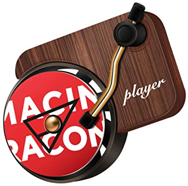 ETHZZLE Luftfrischer-clip Für Auto Mini Lüftungs-aroma-clip Auto-aroma-clip Record Player Form Vent Parfüm