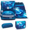 Belmil 405-41 Schulranzen Set (Racing Blue Neon 2)