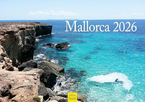 Edition Seidel Premium Kalender Mallorca 2026 Format DIN A3 Wandkalender Spanien Palma Balearen Insel Mittelmeer