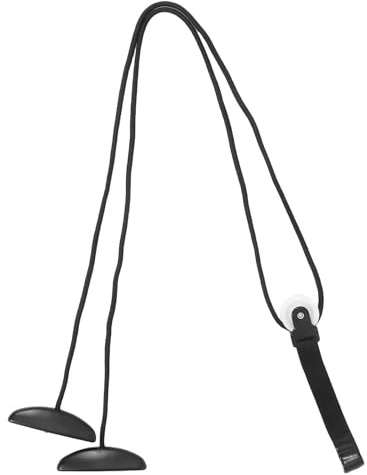 CIYODO Tragbarer Schultertrainer Seilzug mit Widerstandsbändern Pulley System Kompakt Einfache Türbefestigung Schulterrehabilitation und Nacken Armmobilität Heim und Fitnessstudio