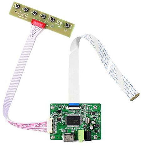 LCDBOARD LCD Controller Board for 11.6 13.3 14 15.6 1366x768 30 Pin eDP LCD Screen Panel