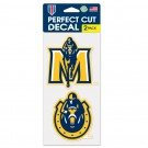 Wincraft Murray State Racers 4x8 Die Cut Decal (Two - 4x4 Decals)