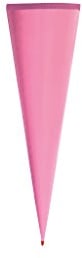 Roth Schultüte Rohling rosa 70 cm rund mit Roth Spitze