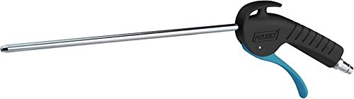 HAZET Luftpistole 9040P-2 | 280 mm gerade, lange Düse, 6 bar Betriebsdruck mit ergonomischem Handgriff | für ein schnelles Entfernen von Spänen oder anderen Fremdkörpern
