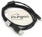 Câble de données USB pour Nikon CoolPix L1, L2, L3, L4, L5, L6, L10, L11, L12, P90, S4, S9, S10, S70, S200, S210, S220, S230, S500, S630, S640, S710, 3700, 5900, 7900 avec Chiffon de Nettoyage Mungoo