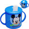 alles-meine.de GmbH Trinklernbecher/Trinklerntasse/Trinklernflasche - - Mickey Mouse - 230 ml - BPA frei - auslaufsicher - Baby Kinder - einklappbarer Trinkschnabel - Schnabe..
