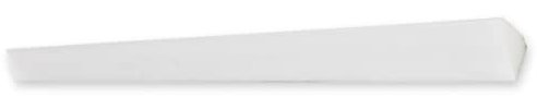Decosa Deckenleiste H20 - Edle Stuckleiste in Weiß - 30 Leisten à 2 m Länge = 60 m - Zierleiste aus Styropor 22 x 22 mm - Für Decke oder Wand