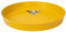 Elho Loft Urban Saucer Round 34 - Plato por Exterior Y Accesorios - Ø 34.3 x H 5.0 cm - Amarillo/Ochre