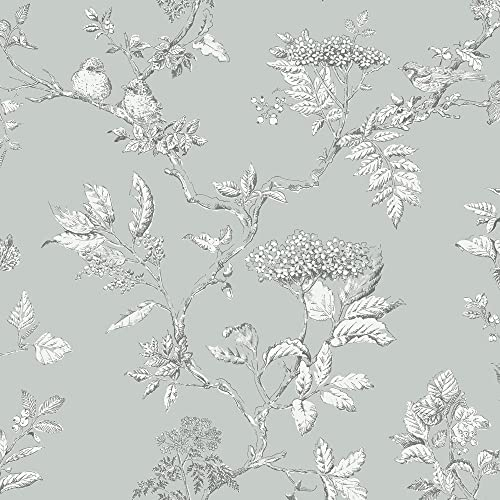 Laura Ashley Elderwood Duck Egg Tapete