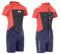 Osprey Origin 3mm Wetsuit, Kids Shortie Summer Wetsuit, Boys and Girls Short Sleeve Wetsuit Neoprene, XS, Pink (WS1297)