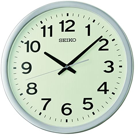 Seiko Clocks QXA799S Wanduhr analog Silber