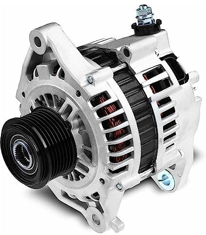 Frankberg Alternador Generador Compatible con Patrol GR V Wagon Y61 3.0L 2000-Hoy Terrano II R20 3.0L 2002-2007 Sustituir# 23215N