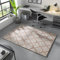 Taracarpet Kurzflor Wohnzimmer Designer Teppich Valetta in skandinavischem Boho Muster waschbar Creme-Rosa 050x080 cm