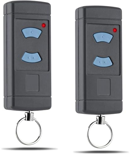 2 Stück Garagentor Handsender für Hörmann HSE2-868, HSM4-868, HS4-868, Kompatibel mit Hörmann Blue Buttons 868.3MHz Garage Fernbedienung Handset