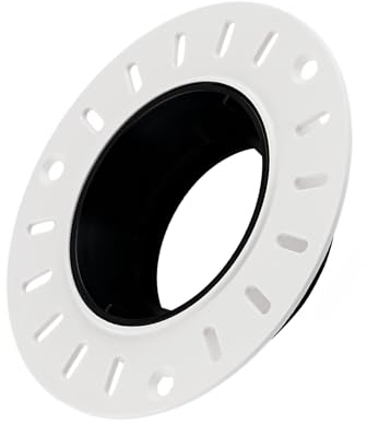 LEDKIA LIGHTING - Aro Downlight Circular Basculante | Integración Escayola/Pladur | Para Bombilla LED GU10/GU5.3 | Corte Ø70 mm | Ajustable y Resistente, Negro, Policarbonato