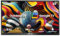 SYLVOX 55 Zoll Outdoor Fernseher, IP55 Wasserdicht Outdoor TV, Smart QLED Google TV, 4K UHD, Dolby Atmos, Support Google Assistant, Voice Assistant, 1000 nits Partial Sun Außenbereich TVS (2024 Model)