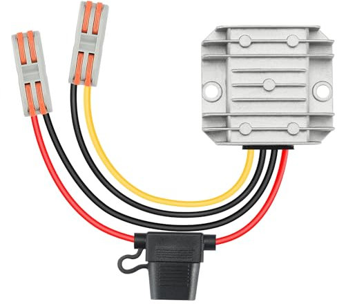YBBOTT 12 V o 24 V a 12 V Trasformatori di potenza 9 a 32 V a 12V5A Alimentatore Limitatore Regolatore di tensione Raddrizzatore Stabilizzatore di tensione dc dc converter