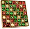 49 STK Weihnachtskugeln Rot Gold Grün Set,3cm Kunststoff Christbaumkugeln Haken Weihnachtskugeln Klein für Weihnachtsbaumschmuck,Baumkugeln Weihnachtsdeko Kugeln Anhänger Mini Baumschmuck Weihnachten