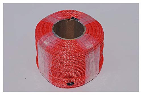 Synthetisches Windenseil-Set, 6mm * 100m rotes Synthetisches Windenseil, ATV-Windelinie, Uhmwpe-Seil, Kevlar Winch Seil für Geländewagen, LKW, SUV, ATV, UTV