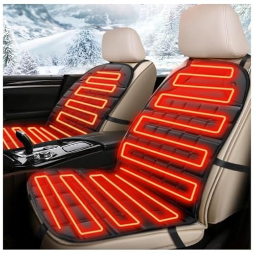 Auto Sitzheizung, 12V-USB Sitzauflage Auto Beheizbar, rutschfest Warm, Winter und Herbst -0102