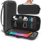 MIXPOET Étui de Transport pour Switch 2 (2025) - Pochette Housse, Étui Protection Pochette Housse avec 10 Cartouches de Jeu, Etui de Protection Portable pour Console Accessoires