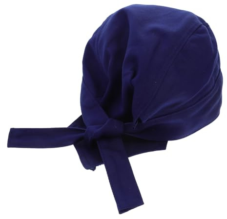 HAMPPLIES Adjustable Cotton Welding Cap, Flame Resistant Thickened Dust Protection Work Hat for Welders Safety and Industrial Use