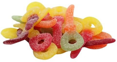 Gummilicious Fizzy Pacifiers 500g – Veganer saurer Fruchtgummi in Schnullerform