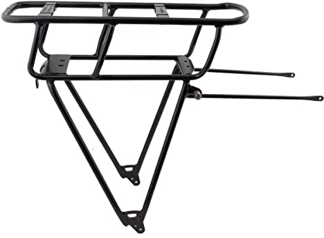Racktime Unisex – Erwachsene Shimano Gepäckträger, Black, 26 Zoll