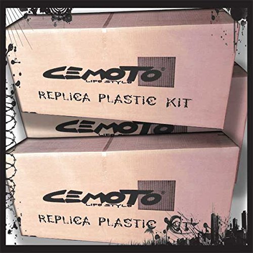 Kit plastiche 7 PCS con tabella anteriore COLORI ORIGINALI cross enduro cemoto per HONDA CRF 450 2002/2003