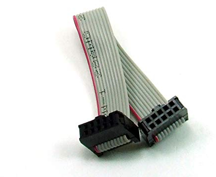 POPESQ® - IDC Kabel/Cable 10 polig (2X 5) cca. 10 cm / 0.1m lang/Long ISP #A2040
