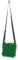 PARTY DISCOUNT Tasche aus Plüschfell, grün