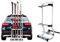 ELEMENT TRADE SKI & Snowboard Träger für Anhängerkupplung FABBRI + Elementtrade Sticker