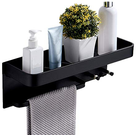 duschkorb duschregal duschablage Duschkabine Duschwagen hängen Duschregal im Duschraum Duschwannenregale starker Kleber Duschwanne rostfrei Black