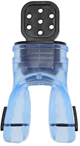Tauchschnorchel Mundstück Thermoplastisches Mundstück Tauchschnorchel Zweite Stufe Atemregler Mundstück(Himmelblau)
