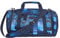 coocazoo Sporttasche „Deep Matrix“, blau, Hauptfach, Nasswäschefach, Seitentasche, Reflektoren, 20 Liter, ab der 3. Klasse