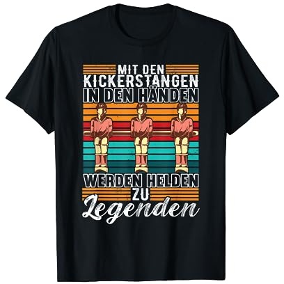 Tischfussball Figuren Trikot Tischkicker Zubehör Kickern T-Shirt