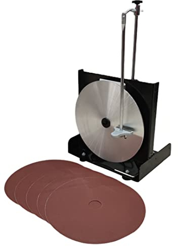 Folk - Afiladora de cuchillas y peines de esquiladoras, Afilado vertical con disco y lijas. Grinder, blade sharpener - 3 Modelos (Modelo 4 - AF-4)