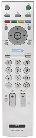 AULCMEET RM-ED008 sub RM-ED005 Replacement Remote Control Compatible with Sony 4K OLED Smart TV KDL-32S2530 KDL-32S2520 KDL-46V2500 KDL-40V2500 KDL-32V2500 KDL-40V2900 KDL-40T3500 KDL-46T3500