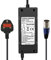 aunstarwei 54.6V 2A Power Adapter for 48V 13S Lithium Battery Charger with 3-Pin XLR Connector